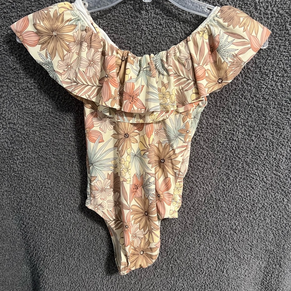 Floral Off-Shoulder girls Janie and Jack Swimsuit